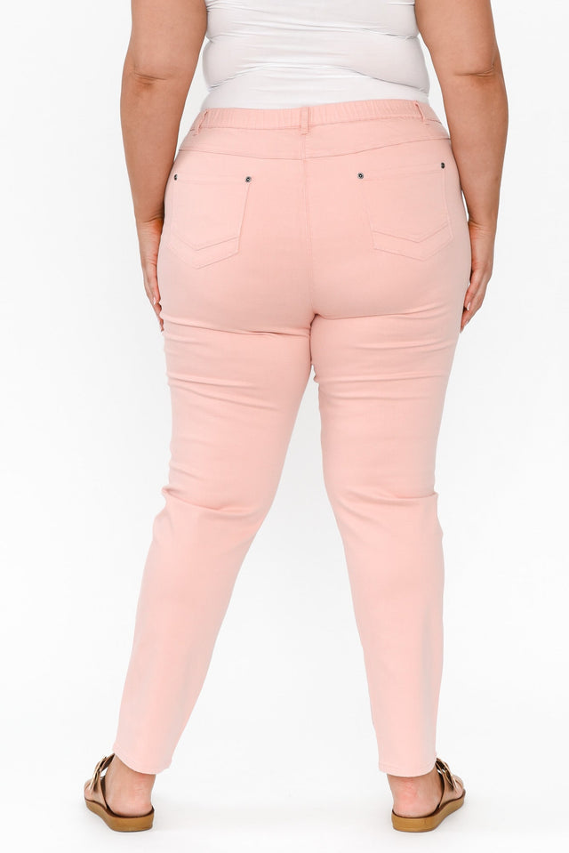 Reed Pink Stretch Cotton Pants image 11