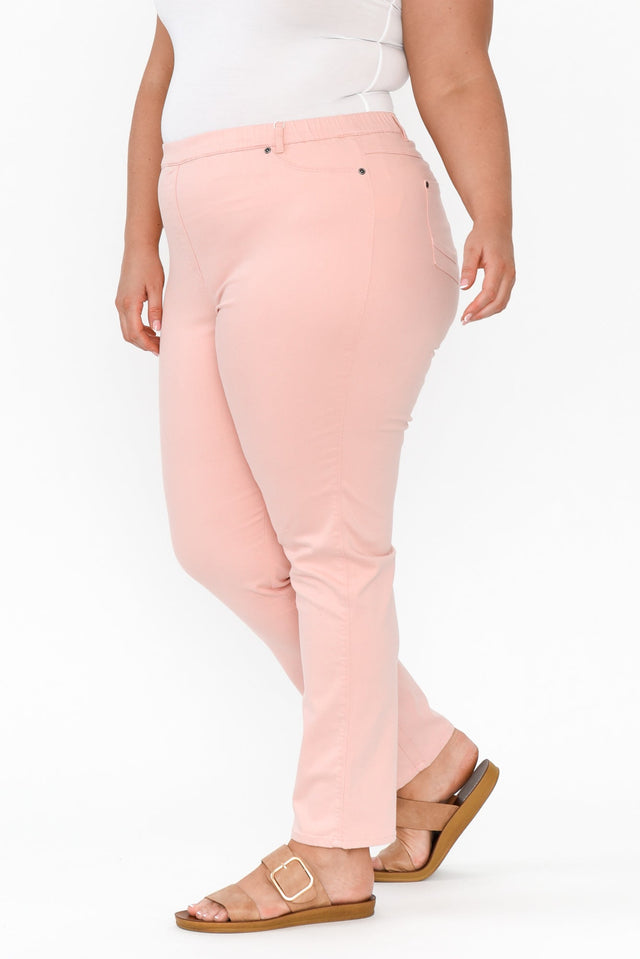 Reed Pink Stretch Cotton Pants image 10