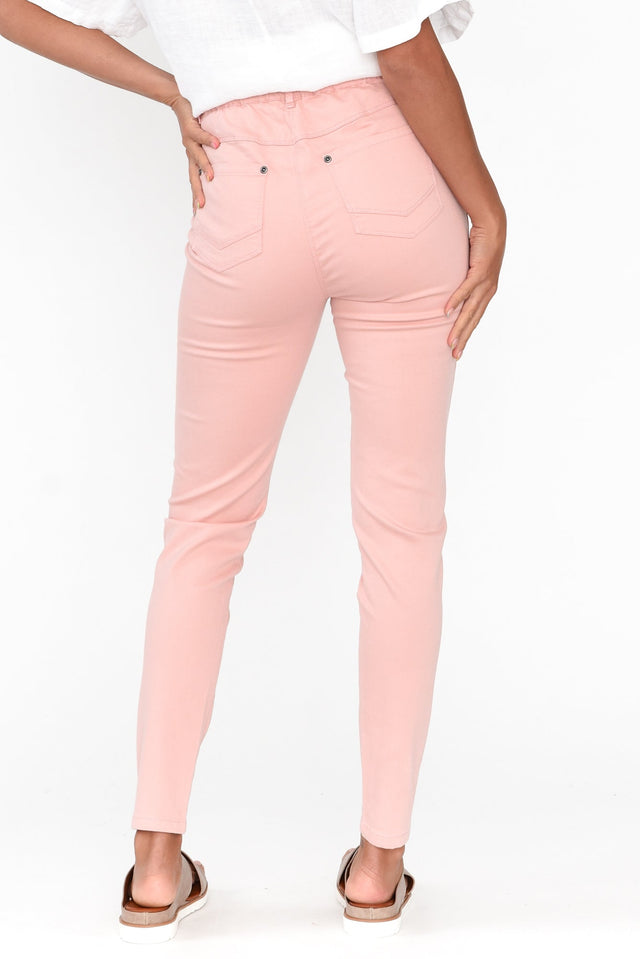 Reed Pink Stretch Cotton Pants image 6