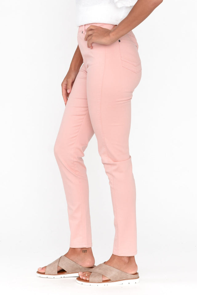 Reed Pink Stretch Cotton Pants image 5