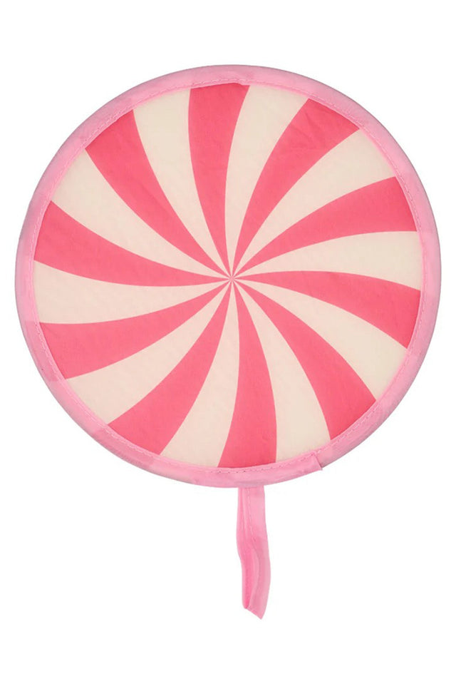 Remi Pink Spiral Twist Fan image 1