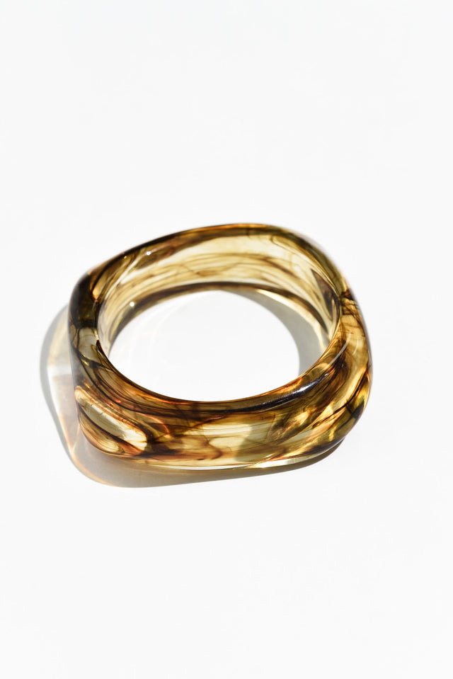 Rita Marble Tortoiseshell Bangle image 1