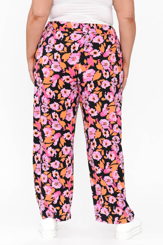 Rosella Pink Bloom Bamboo Pants image 10