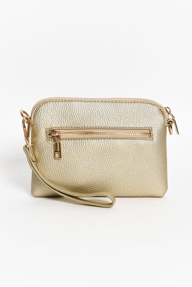 Sally Gold Mini Crossbody Bag