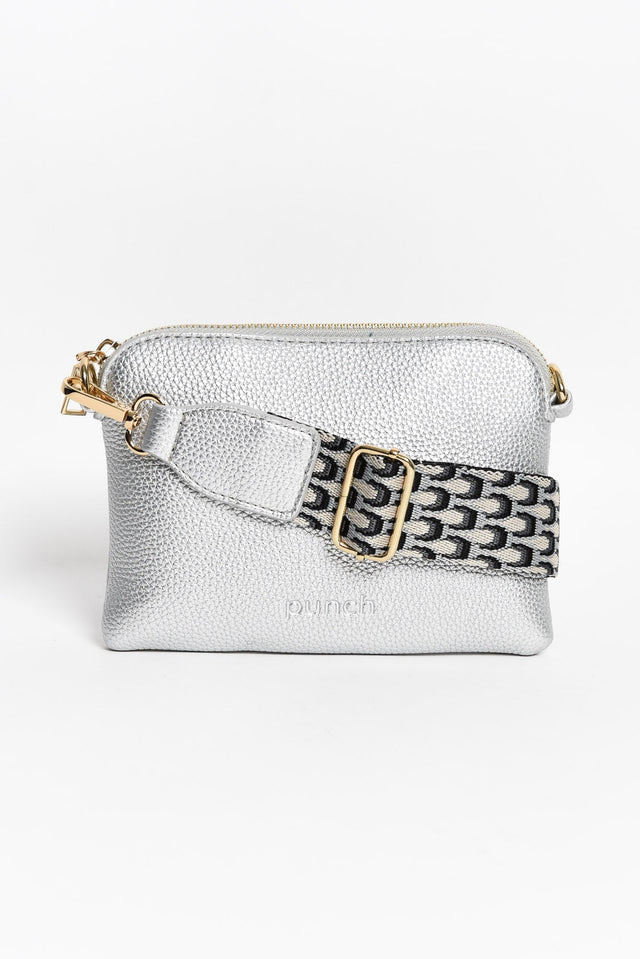 Sally Silver Mini Crossbody Bag image 1