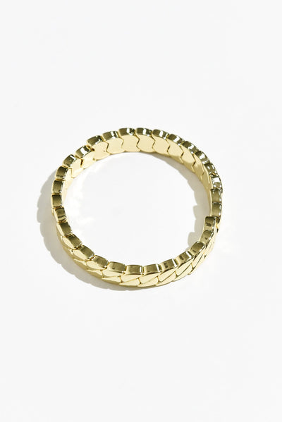 Sayla Gold Rope Bracelet