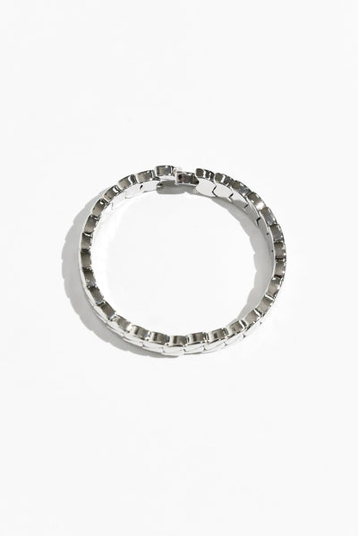 Sayla Silver Rope Bracelet