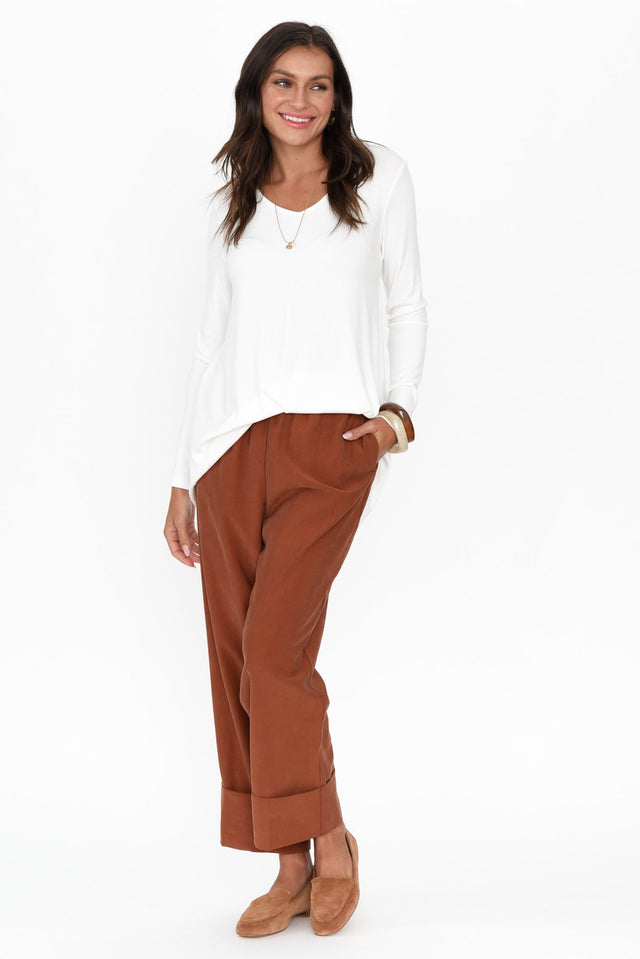 Seria Rust Cuff Pants image 3