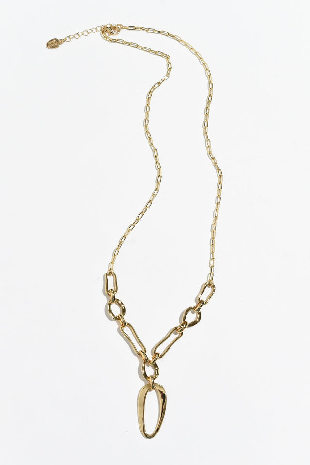 Seville Gold Chain Pendant Necklace