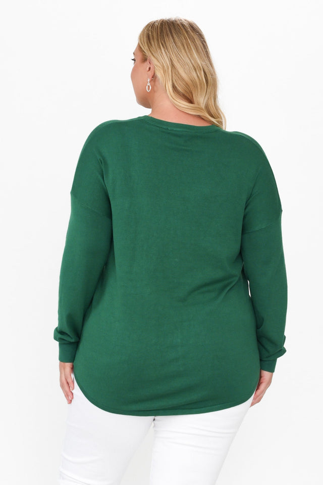 Sophie Emerald Knit Sweater