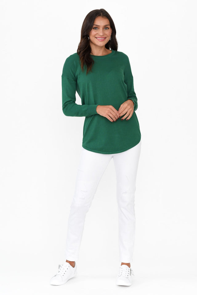 Sophie Emerald Knit Sweater image 4