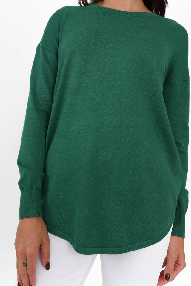 Sophie Emerald Knit Sweater