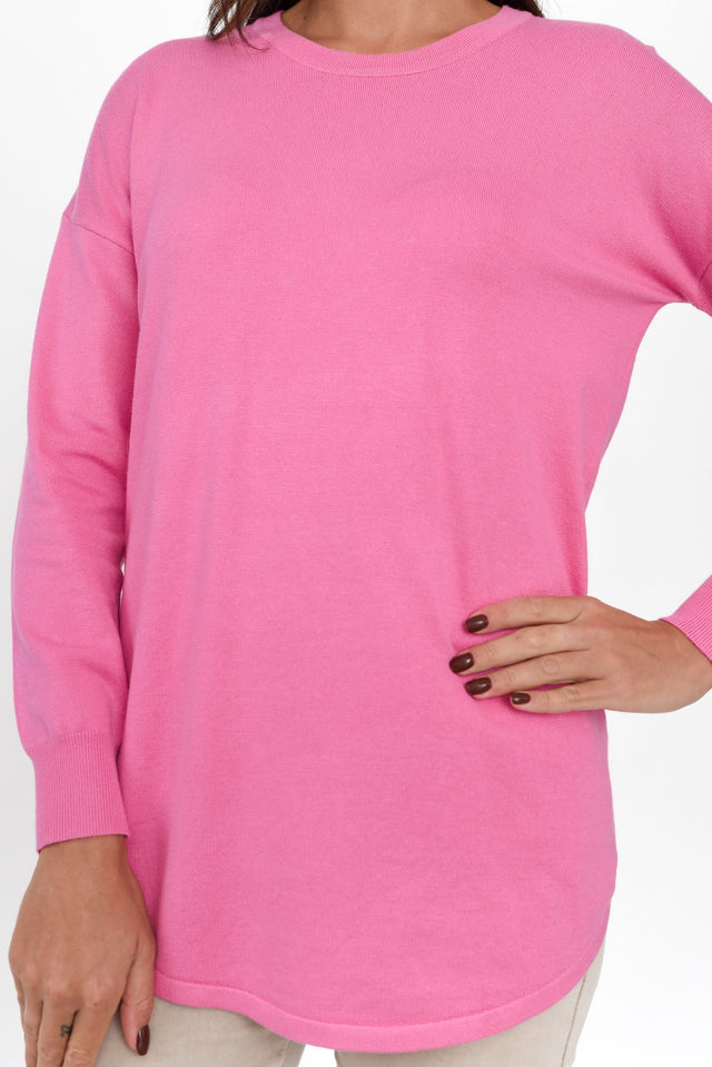 Sophie Pink Knit Sweater image 5