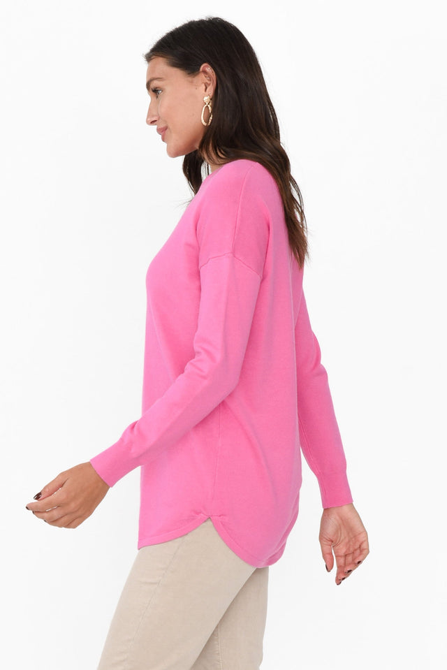 Sophie Pink Knit Sweater image 6