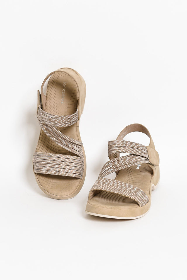 Spiros Taupe Crossover Sandal image 1