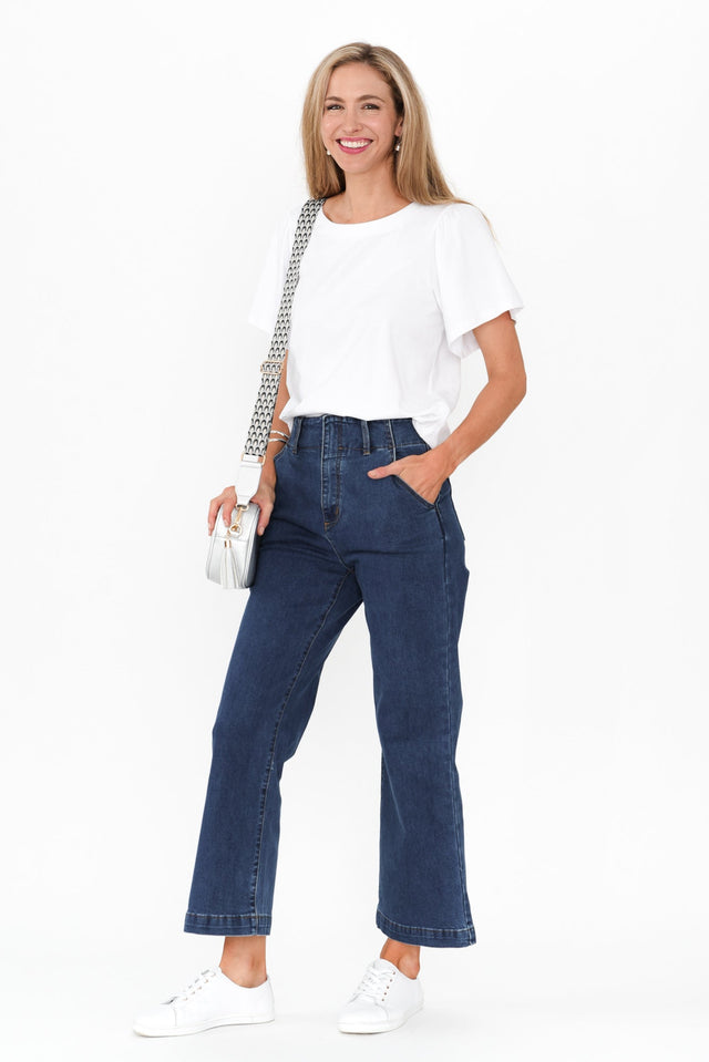 Tamika Blue Denim Stretch Jeans image 4