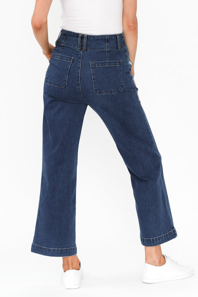 Tamika Blue Denim Stretch Jeans image 6