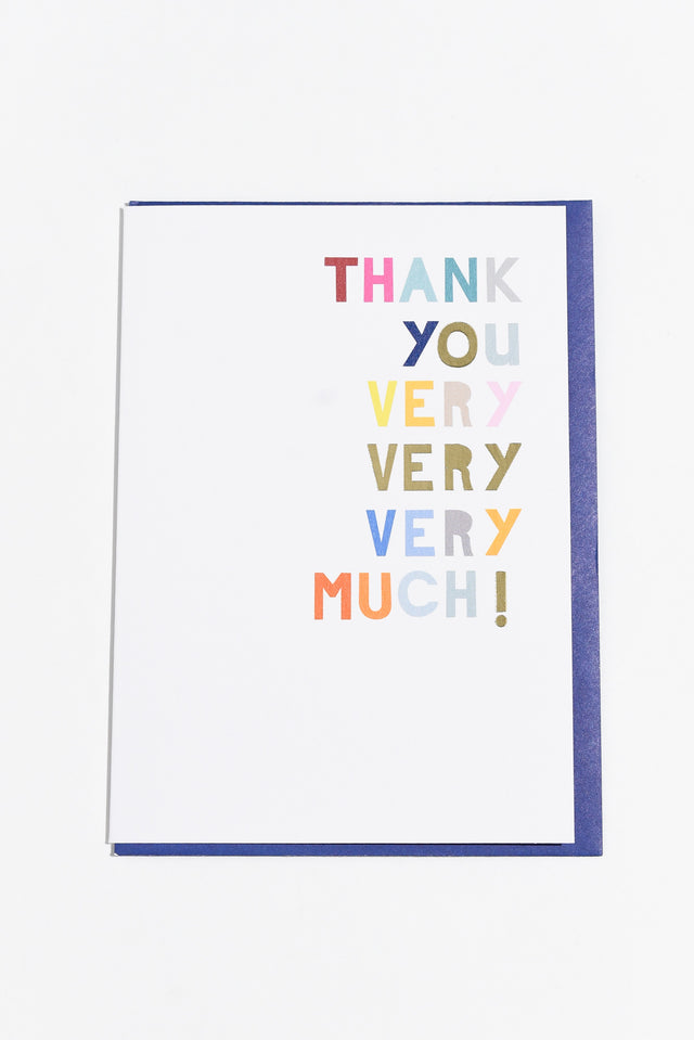 Thank You Very Much Greeting Card image 1