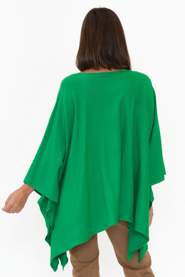 Timothy Green Cotton Stretch Poncho