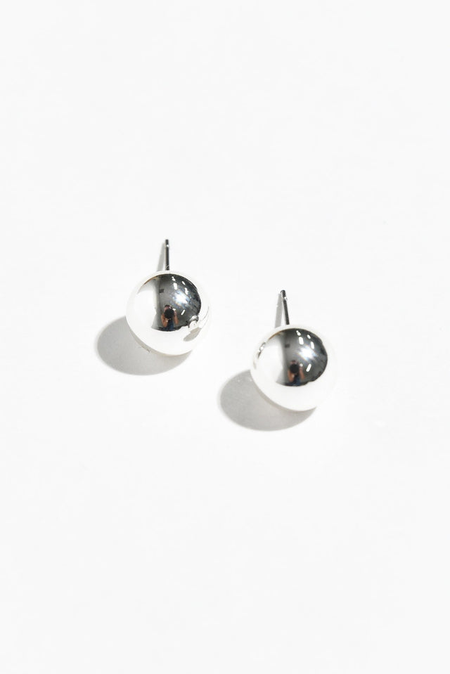 Tommy Silver Stud Earrings