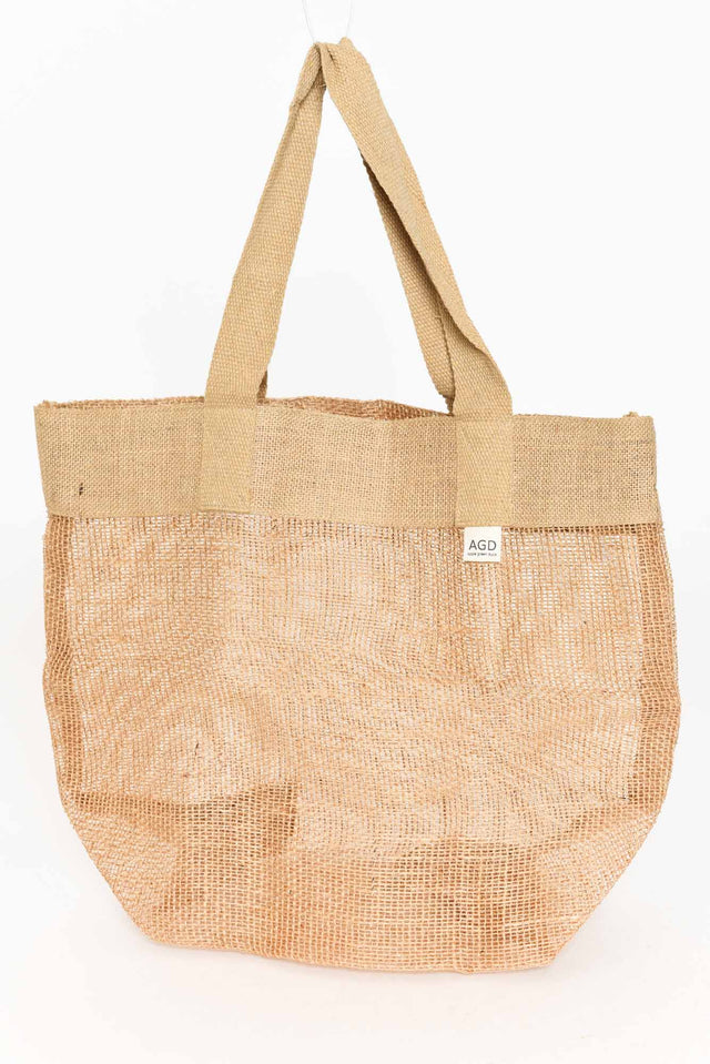 Trish Natural Jute Mesh Bag