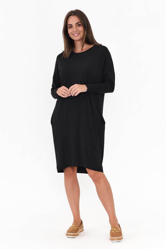 Turner Black Bamboo Dress