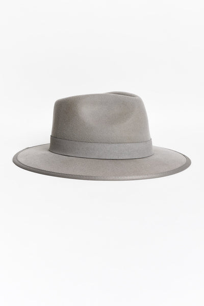 Vail Grey Wool Fedora