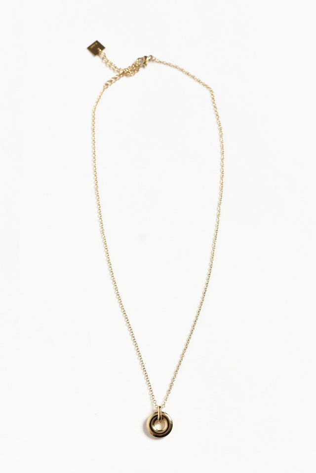 Valette Gold Plated Pendant Necklace
