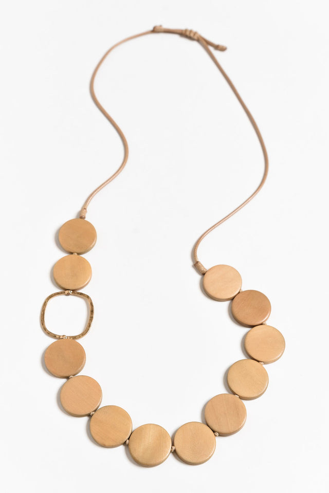 Vani Wooden Bead Necklace image 2