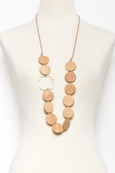 Vani Wooden Bead Necklace