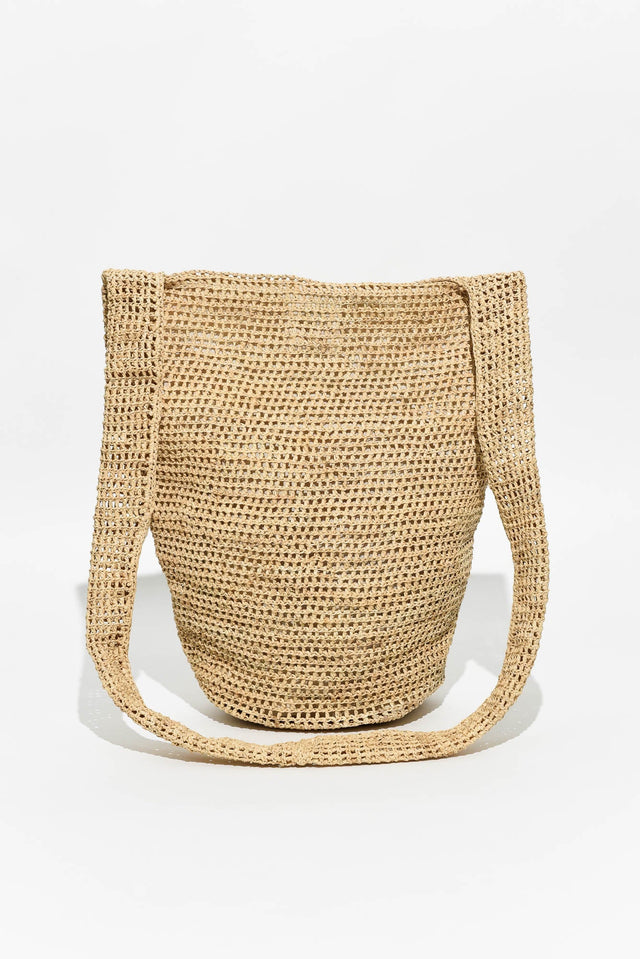 Vatania Natural Raffia Shoulder Bag image 1