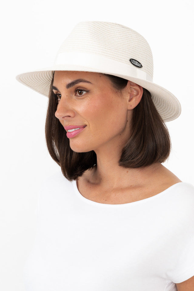 Voyager Ivory Travel Fedora image 2