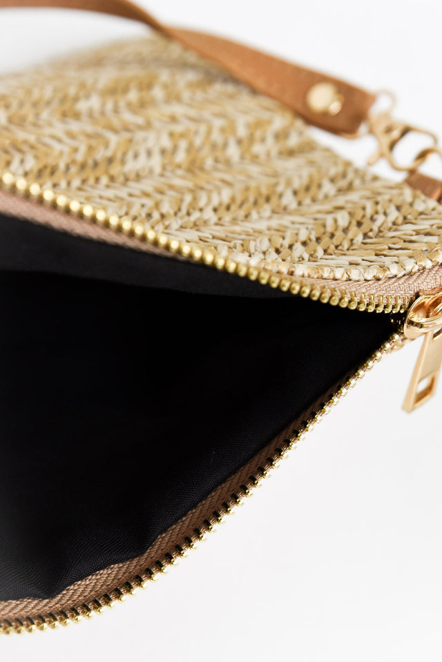 Zila Natural Woven Crossbody Bag image 3