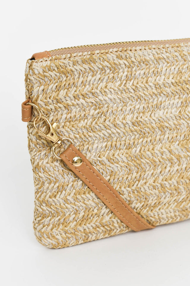 Zila Natural Woven Crossbody Bag image 2